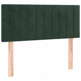 Acquista Giroletto a Molle con Materasso Verde Scuro 90x200 cm Velluto con riferimento GHV-3141404 della ditta GARDENHOME