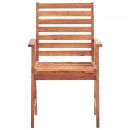 Acquista Sedie da Pranzo da Esterni con Cuscini 3 pz Massello di Acacia con riferimento GHV-3064347 della ditta GARDENHOME