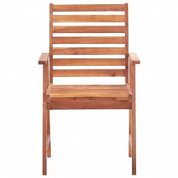 Acquista Sedie da Pranzo da Esterni con Cuscini 3 pz Massello di Acacia con riferimento GHV-3064367 della ditta GARDENHOME