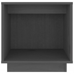 Acquista Comodino Grigio 40x30x40 cm in Legno Massello di Pino con riferimento GHV-813339 della ditta GARDENHOME