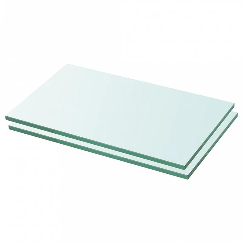 Acquista Mensole in Vetro Trasparente 2 pz 30x12cm con riferimento GHV-3051547 della ditta GARDENHOME