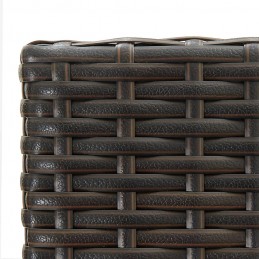 Acquista Sgabelli da Bar 4 pz Marroni in Polyrattan con riferimento GHV-313454 della ditta GARDENHOME