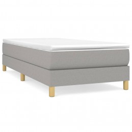 Acquista Giroletto a Molle Grigio Chiaro 100x200 cm in Tessuto con riferimento GHV-3120590 della ditta GARDENHOME