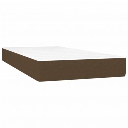 Acquista Letto a Molle Materasso e LED Marronescuro 200x200cm in Tessuto con riferimento GHV-3139224 della ditta GARDENHOME