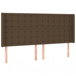 Acquista Letto a Molle Materasso e LED Marronescuro 200x200cm in Tessuto con riferimento GHV-3139224 della ditta GARDENHOME