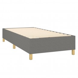 Acquista Letto a Molle Materasso e LED Grigio Scuro 90x200 cm in Tessuto con riferimento GHV-3135726 della ditta GARDENHOME