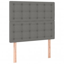 Acquista Letto a Molle Materasso e LED Grigio Scuro 90x200 cm in Tessuto con riferimento GHV-3135726 della ditta GARDENHOME