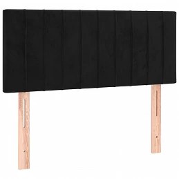 Acquista Giroletto a Molle con Materasso Nero 120x200 cm in Velluto con riferimento GHV-3141415 della ditta GARDENHOME
