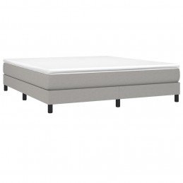 Acquista Giroletto a Molle Grigio Chiaro 180x200 cm in Tessuto con riferimento GHV-3120532 della ditta GARDENHOME