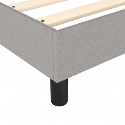 Acquista Giroletto a Molle Grigio Chiaro 180x200 cm in Tessuto con riferimento GHV-3120532 della ditta GARDENHOME