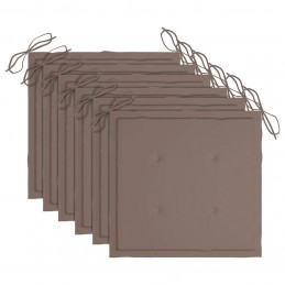 Acquista Sedie da Pranzo da Esterni con Cuscini 6 pz Massello di Acacia con riferimento GHV-3078355 della ditta GARDENHOME
