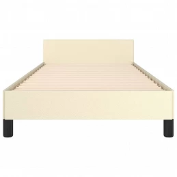 Acquista Giroletto con Testiera Crema 90x200 cm in Similpelle con riferimento GHV-347479 della ditta GARDENHOME