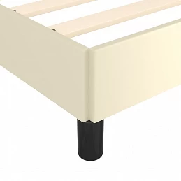 Acquista Giroletto con Testiera Crema 90x200 cm in Similpelle con riferimento GHV-347479 della ditta GARDENHOME