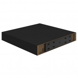 Acquista Mensole a Muro 4 pz Nere 23x23,5x3,8 cm in MDF con riferimento GHV-323825 della ditta GARDENHOME