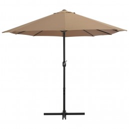 Acquista Ombrellone da Esterni Palo in Alluminio 460x270cm Grigio Talpa con riferimento GHV-44870 della ditta GARDENHOME