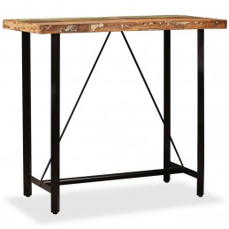 Acquista Tavolino da Bar in Legno Massello di Recupero 120x60x107 cm con riferimento GHV-245440 della ditta GARDENHOME