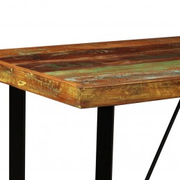 Acquista Tavolino da Bar in Legno Massello di Recupero 120x60x107 cm con riferimento GHV-245440 della ditta GARDENHOME