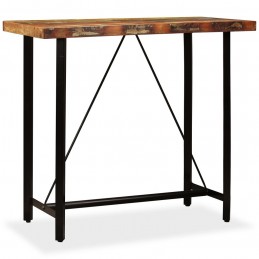 Acquista Tavolino da Bar in Legno Massello di Recupero 120x60x107 cm con riferimento GHV-245440 della ditta GARDENHOME