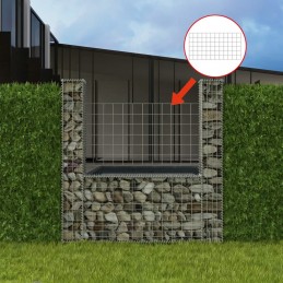 Acquista Gabbione in Rete ad U in Acciaio Zincato 160x20x150 cm con riferimento GHV-142545 della ditta GARDENHOME