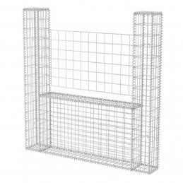 Acquista Gabbione in Rete ad U in Acciaio Zincato 160x20x150 cm con riferimento GHV-142545 della ditta GARDENHOME