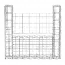 Acquista Gabbione in Rete ad U in Acciaio Zincato 160x20x150 cm con riferimento GHV-142545 della ditta GARDENHOME
