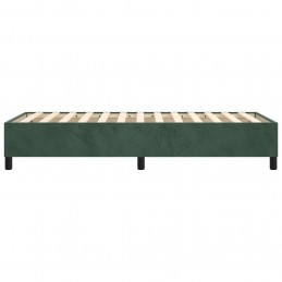 Acquista Giroletto a Molle Verde Scuro 90x200 cm in Velluto con riferimento GHV-3121099 della ditta GARDENHOME
