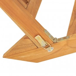 Acquista Lettino Prendisole in Legno Massello di Teak con riferimento GHV-316152 della ditta GARDENHOME