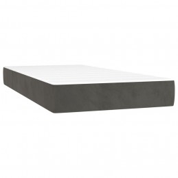 Acquista Letto a Molle con Materasso e LED Grigio Scuro 200x200 cm con riferimento GHV-3136384 della ditta GARDENHOME