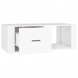 Acquista Tavolino da Salotto Bianco 100x50,5x35 cm in Legno Multistrato con riferimento GHV-816536 della ditta GARDENHOME