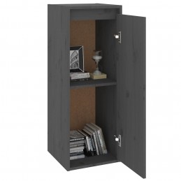 Acquista Pensile Grigio 30x30x80 cm in Legno Massello di Pino con riferimento GHV-813499 della ditta GARDENHOME