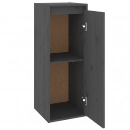 Acquista Pensile Grigio 30x30x80 cm in Legno Massello di Pino con riferimento GHV-813499 della ditta GARDENHOME