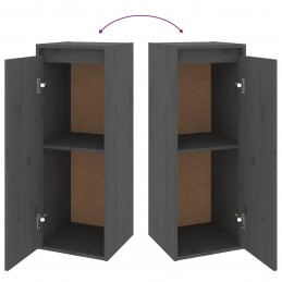 Acquista Pensile Grigio 30x30x80 cm in Legno Massello di Pino con riferimento GHV-813499 della ditta GARDENHOME