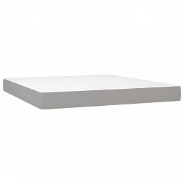 Acquista Letto a Molle Materasso e LED Grigio Chiaro 180x200 cm Tessuto con riferimento GHV-3134733 della ditta GARDENHOME