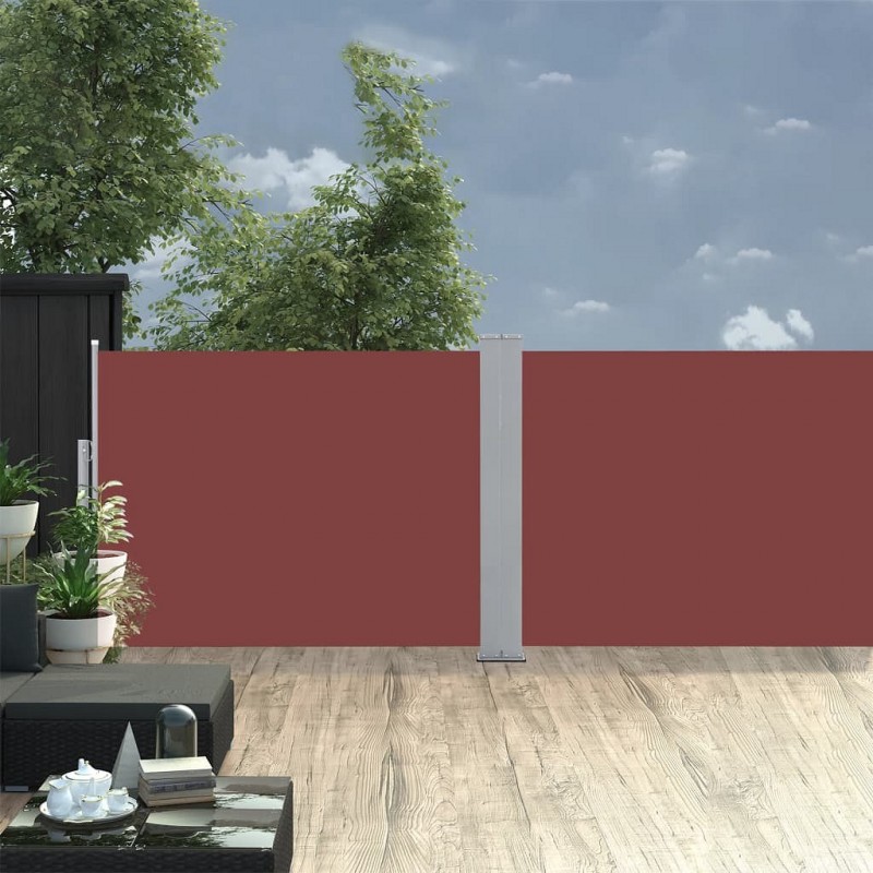 Acquista Tenda da Sole Laterale Retrattile Marrone 120x1000 cm con riferimento GHV-48481 della ditta GARDENHOME
