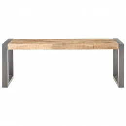 Acquista Tavolino da Salotto 110x60x40 cm in Legno di Mango Grezzo con riferimento GHV-321556 della ditta GARDENHOME