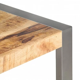 Acquista Tavolino da Salotto 110x60x40 cm in Legno di Mango Grezzo con riferimento GHV-321556 della ditta GARDENHOME