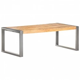 Acquista Tavolino da Salotto 110x60x40 cm in Legno di Mango Grezzo con riferimento GHV-321556 della ditta GARDENHOME