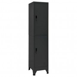 Acquista Armadietto con Serratura Antracite 38x45x180 cm in Acciaio con riferimento GHV-339779 della ditta GARDENHOME
