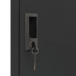 Acquista Armadietto con Serratura Antracite 38x45x180 cm in Acciaio con riferimento GHV-339779 della ditta GARDENHOME