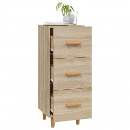 Acquista Credenza Rovere Sonoma 34,5x34x90 cm in Legno Multistrato con riferimento GHV-812342 della ditta GARDENHOME
