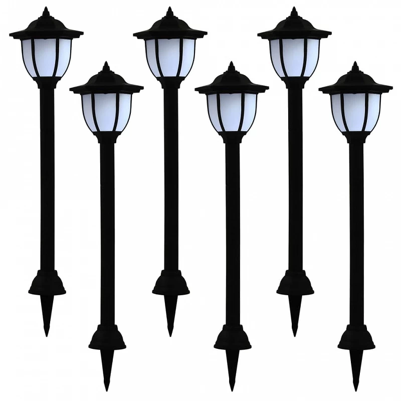 Acquista Lampade Solari da Esterni 6 pz a LED Nero con riferimento GHV-277138 della ditta GARDENHOME