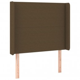 Acquista Letto a Molle Materasso e LED Marrone Scuro 80x200cm in Tessuto con riferimento GHV-3138672 della ditta GARDENHOME