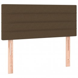 Acquista Giroletto a Molle con Materasso Marrone Scuro 80x200 cm Tessuto con riferimento GHV-3126840 della ditta GARDENHOME
