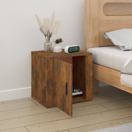 Acquista Comodino Rovere Fumo 50x39x47 cm con riferimento GHV-816698 della ditta GARDENHOME
