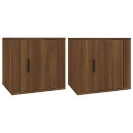 Acquista Comodini 2 pz Rovere Marrone 50x39x47 cm con riferimento GHV-816703 della ditta GARDENHOME