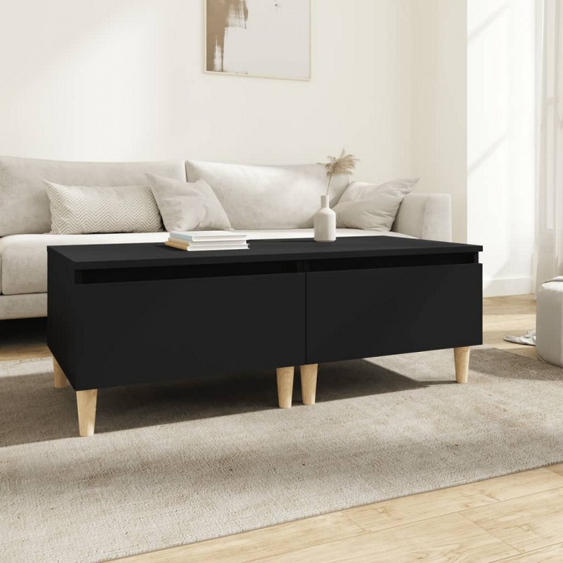 Acquista Tavolini 2pz Neri 50x46x35 cm in Legno Multistrato con riferimento GHV-819503 della ditta GARDENHOME