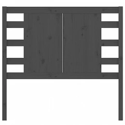 Acquista Testiera per Letto Grigia 106x4x100cm in Legno Massello di Pino con riferimento GHV-818757 della ditta GARDENHOME