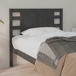 Acquista Testiera per Letto Grigia 106x4x100cm in Legno Massello di Pino con riferimento GHV-818757 della ditta GARDENHOME