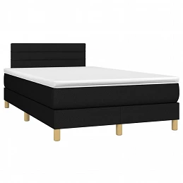 Acquista Letto a Molle con Materasso e LED Nero 120x200cm in Tessuto con riferimento GHV-3133783 della ditta GARDENHOME