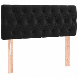 Acquista Letto a Molle con Materasso e LED Nero 120x200 cm in Velluto con riferimento GHV-3134575 della ditta GARDENHOME